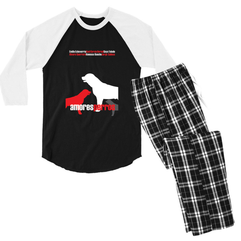 Amores Perros - Film 2000 Men's 3/4 Sleeve Pajama Set by GaryDustinKnutson | Artistshot