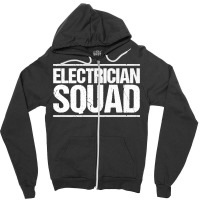 Electrician Squad Electrician Premium Zipper Hoodie | Artistshot