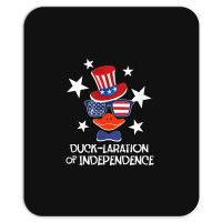 Funny Duck Lover 4th Of July Patriotic Pun Tops Men Kids Boy Mousepad | Artistshot