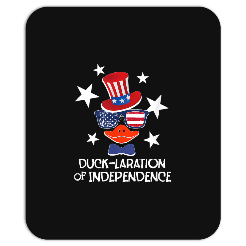 Funny Duck Lover 4th Of July Patriotic Pun Tops Men Kids Boy Mousepad | Artistshot