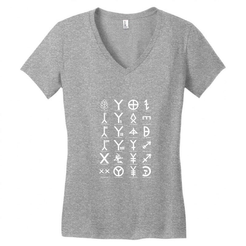 Panzer Divisions Symbols Insignia   Panzer Divisions Women's V-Neck T-Shirt by kudaponijengkulit | Artistshot