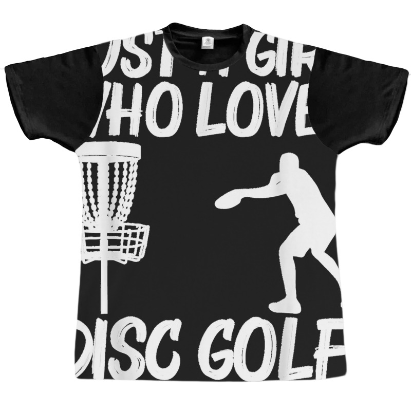 Funny Disc Golf Art For Girls Kids Outdoor Sport Game Lovers Graphic T-shirt | Artistshot