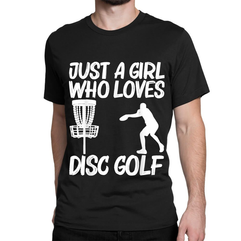 Funny Disc Golf Art For Girls Kids Outdoor Sport Game Lovers Classic T-shirt | Artistshot