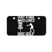 Funny Disc Golf Art For Girls Kids Outdoor Sport Game Lovers Bicycle License Plate | Artistshot