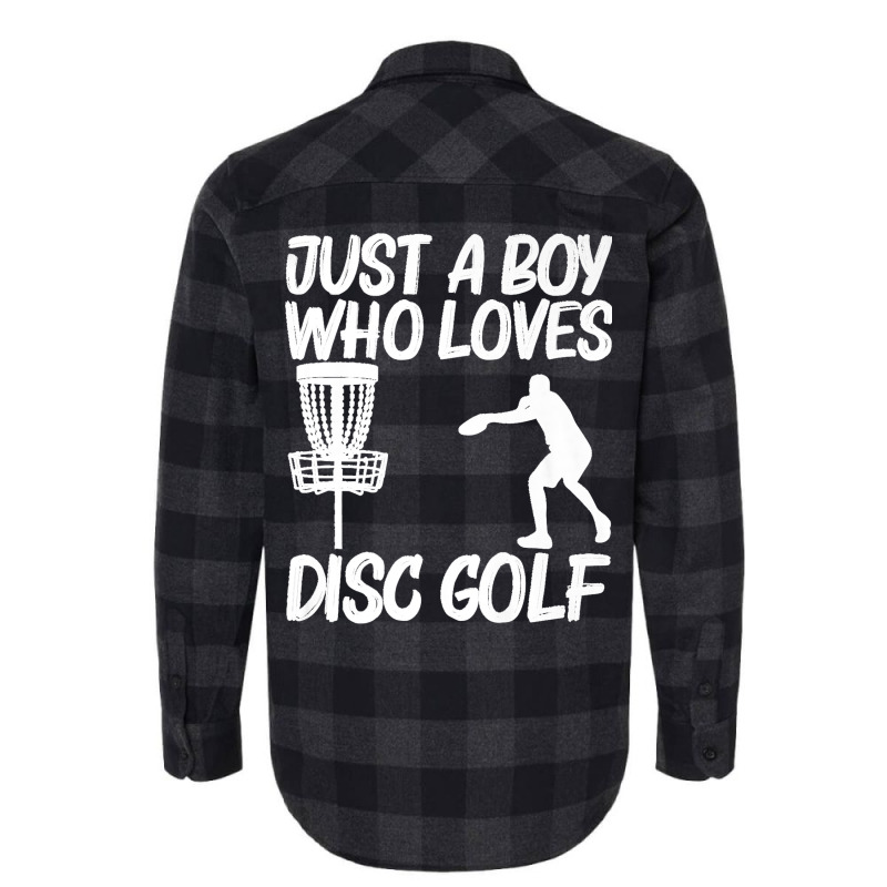 Funny Disc Golf Art For Boys Kids Outdoor Sport Game Lovers Premium Flannel Shirt | Artistshot