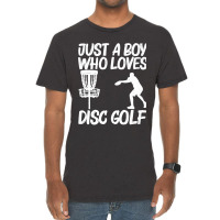 Funny Disc Golf Art For Boys Kids Outdoor Sport Game Lovers Premium Vintage T-shirt | Artistshot