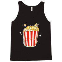 Kawaii Cinema Snacks Salty Sweet Caramel Popcorn Sticker Tank Top | Artistshot