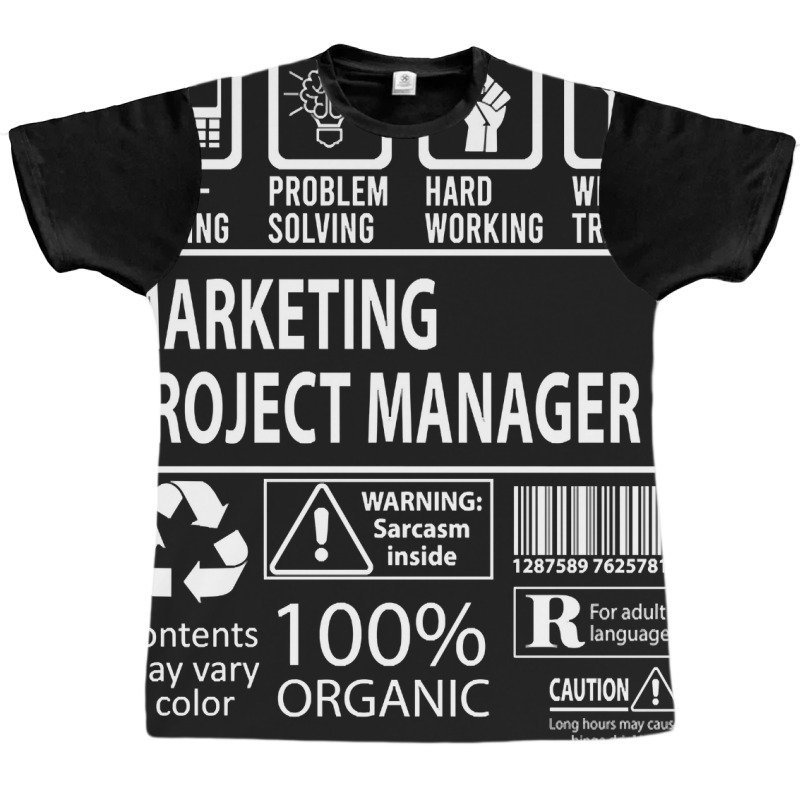 Marketing Project Manager T Shirt - Multitasking Certified Job Gift It Graphic T-shirt by mckeebeckett3l9yxd | Artistshot