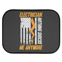 Electrician Nothing Shocks Me Anymore Usa Flag American Rear Car Mat | Artistshot