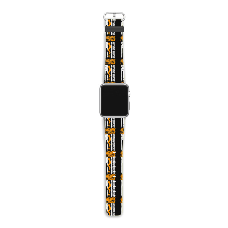 Electrician Nothing Shocks Me Anymore Usa Flag American Apple Watch Band | Artistshot