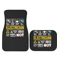 Electrician Multitasking Sarcasm Job Pride Proud Electrician Full Set Car Mats | Artistshot