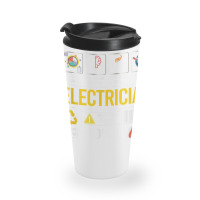 Electrician Multitasking Sarcasm Job Pride Proud Electrician Travel Mug | Artistshot