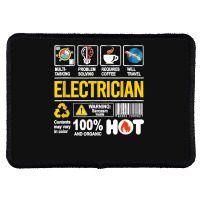 Electrician Multitasking Sarcasm Job Pride Proud Electrician Rectangle Patch | Artistshot