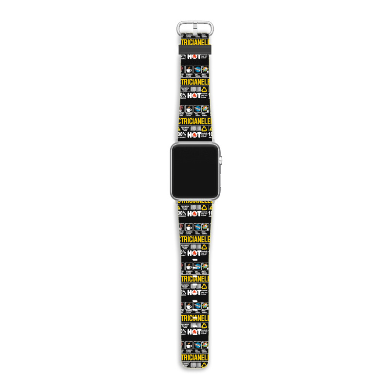 Electrician Multitasking Sarcasm Job Pride Proud Electrician Apple Watch Band | Artistshot