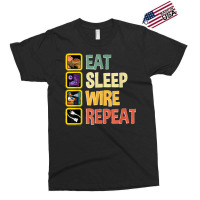 Electrician Lineman Electrical Engineer Work Job Routine Exclusive T-shirt | Artistshot