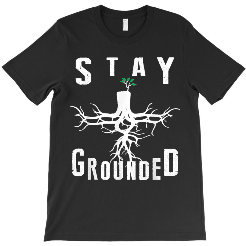 Electrician Journeyman Lineman Stay Grounded Design T-shirt | Artistshot