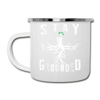 Electrician Journeyman Lineman Stay Grounded Design Camper Cup | Artistshot