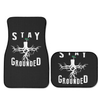 Electrician Journeyman Lineman Stay Grounded Design Full Set Car Mats | Artistshot