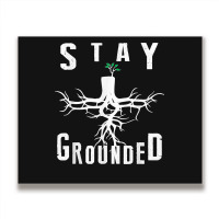 Electrician Journeyman Lineman Stay Grounded Design Metal Print Horizontal | Artistshot