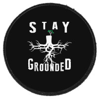 Electrician Journeyman Lineman Stay Grounded Design Round Patch | Artistshot