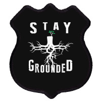 Electrician Journeyman Lineman Stay Grounded Design Shield Patch | Artistshot