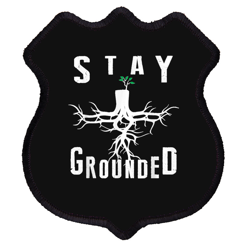 Electrician Journeyman Lineman Stay Grounded Design Shield Patch | Artistshot