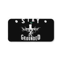 Electrician Journeyman Lineman Stay Grounded Design Bicycle License Plate | Artistshot