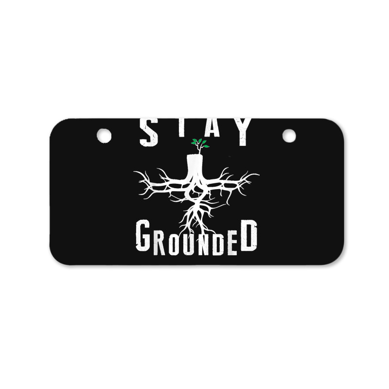 Electrician Journeyman Lineman Stay Grounded Design Bicycle License Plate | Artistshot