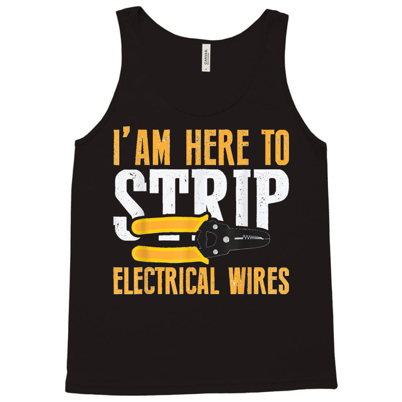 Electrician Jokes Funny Electrical Engineer Sarcastic Meme Tank Top | Artistshot