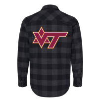 Vt Hokies Jewish Star Of David Flannel Shirt | Artistshot