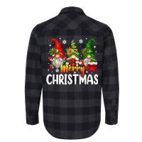 Merry Christmas Gnomes Xmas Matching Family T Shirt Flannel Shirt | Artistshot