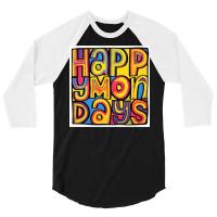 Happy Mondays   Trending 3/4 Sleeve Shirt | Artistshot