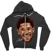 Josh Hart Smile Zipper Hoodie | Artistshot