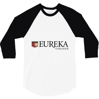 Eureka College 3/4 Sleeve Shirt Designed By Michaelword