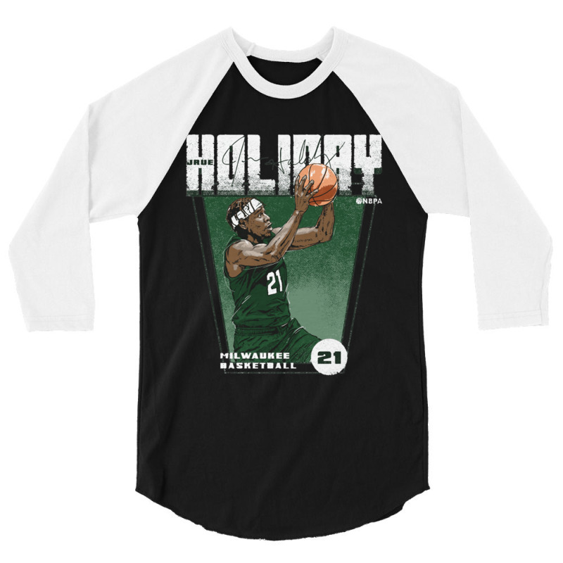 Jrue Holiday Premiere 3/4 Sleeve Shirt by TresaHollen | Artistshot