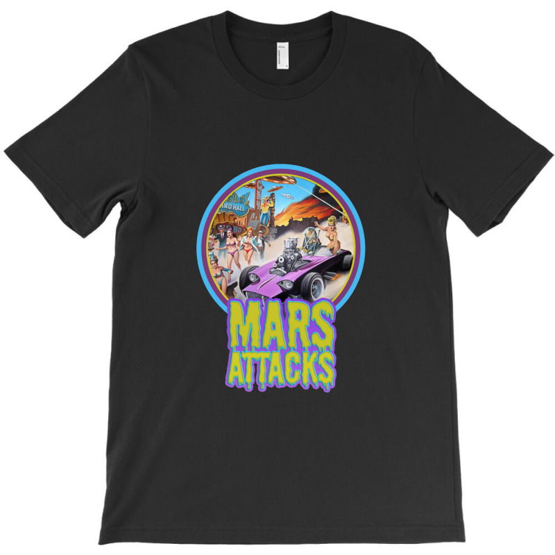 Retro Sci Fi Invasion V2   Scifitees T-Shirt by curutputihgot | Artistshot