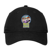 Retro Sci Fi Invasion V2   Scifitees Adjustable Cap | Artistshot