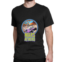 Retro Sci Fi Invasion V2   Scifitees Classic T-shirt | Artistshot