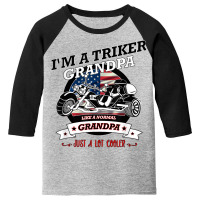 Cool Usa Triker Grandpa, Trike Gift Design Youth 3/4 Sleeve | Artistshot