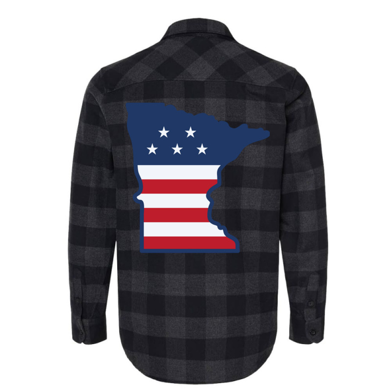 Stars And Stripes Minnesota Flannel Shirt | Artistshot