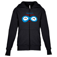 Daddy’s Side-kick Youth Zipper Hoodie | Artistshot