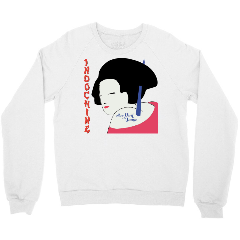 Le Peril Jaune Classic  Humor Crewneck Sweatshirt by abadchzoumae | Artistshot