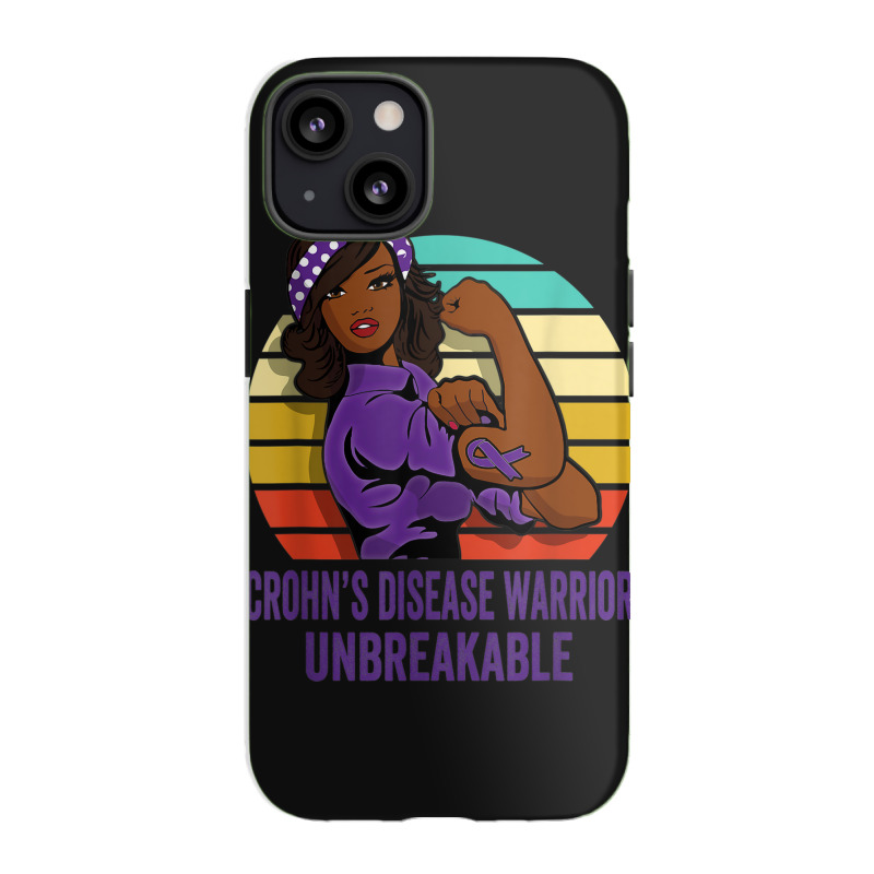 Crohn's Disease Warrior Shirt Unbreakable Iphone 13 Case | Artistshot