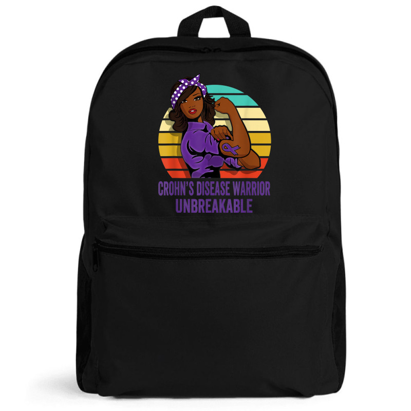 Crohn's Disease Warrior Shirt Unbreakable Backpack | Artistshot