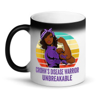 Crohn's Disease Warrior Shirt Unbreakable Magic Mug | Artistshot