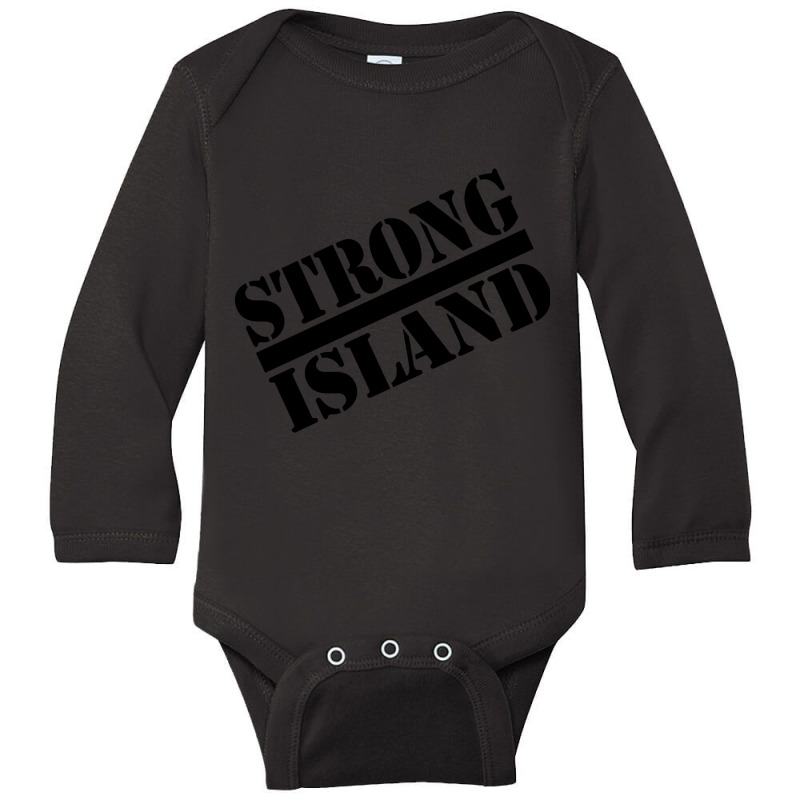 Strong Island - 2.0 Long Sleeve Baby Bodysuit by seifertmurryq3jmxs | Artistshot