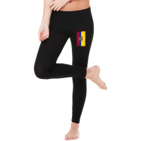 Distressed Ecuador Flag, National Pride Grunge Style Legging | Artistshot