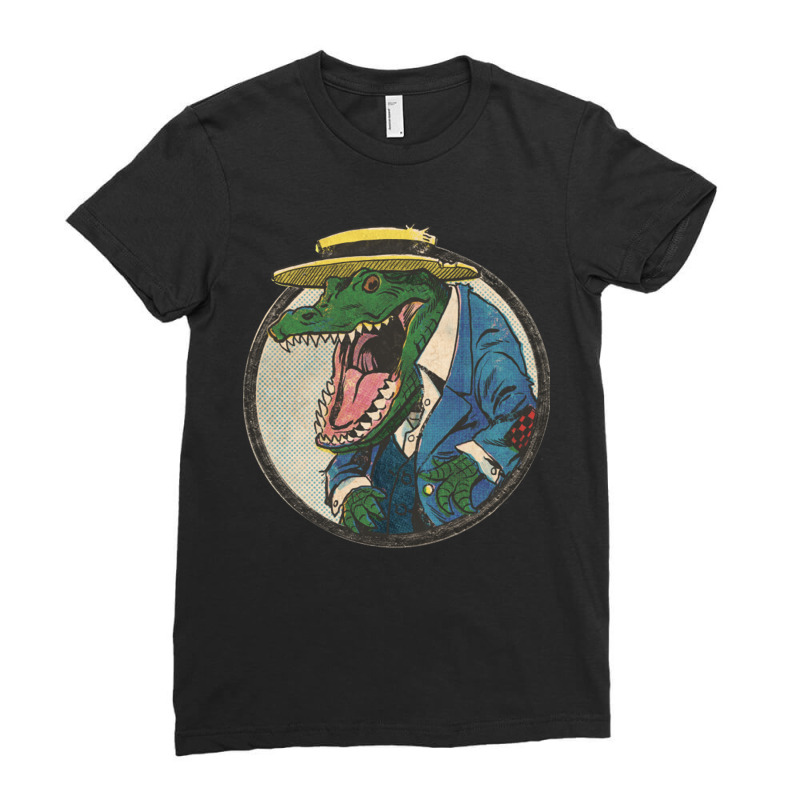 The Biting Hobo Ladies Fitted T-Shirt by LindaMarisa | Artistshot