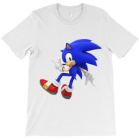 Classic Blue Super Hedgehog T-shirt | Artistshot