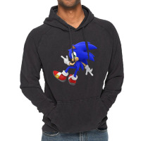 Classic Blue Super Hedgehog Vintage Hoodie | Artistshot